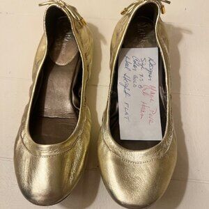 Maria Pova Cole Haan Flats - Gold
